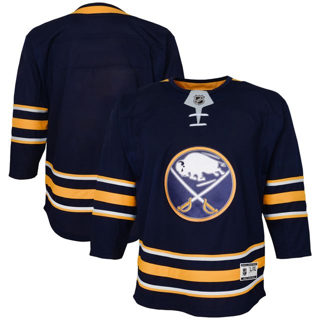 Maillot pour jeunes des Sabres de Buffalo, bleu marine, domicile, Premier