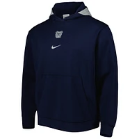 Sweat à capuche Nike Butler Bulldogs Spotlight Performance pour homme - Bleu marine