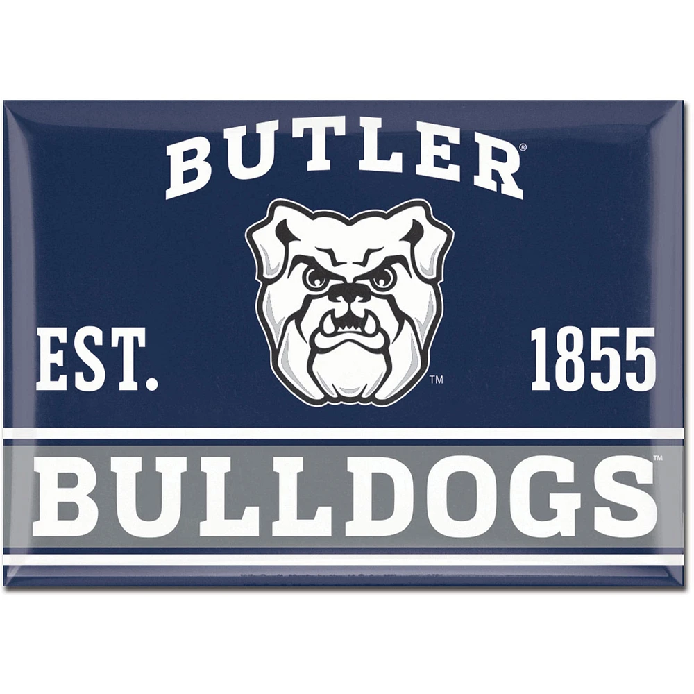 Aimant pour réfrigérateur WinCraft Butler Bulldogs 2,5'' x 3,5''