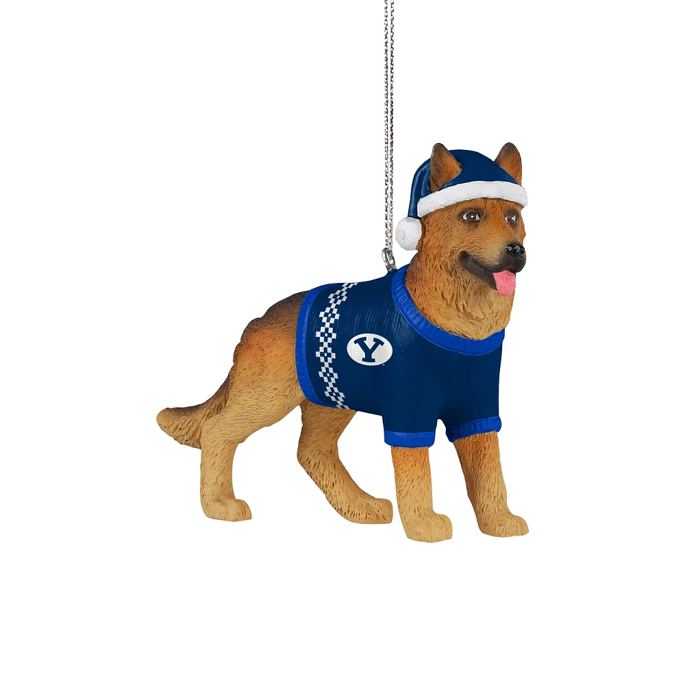 FOCO BYU Cougars German Shepherd Ornament