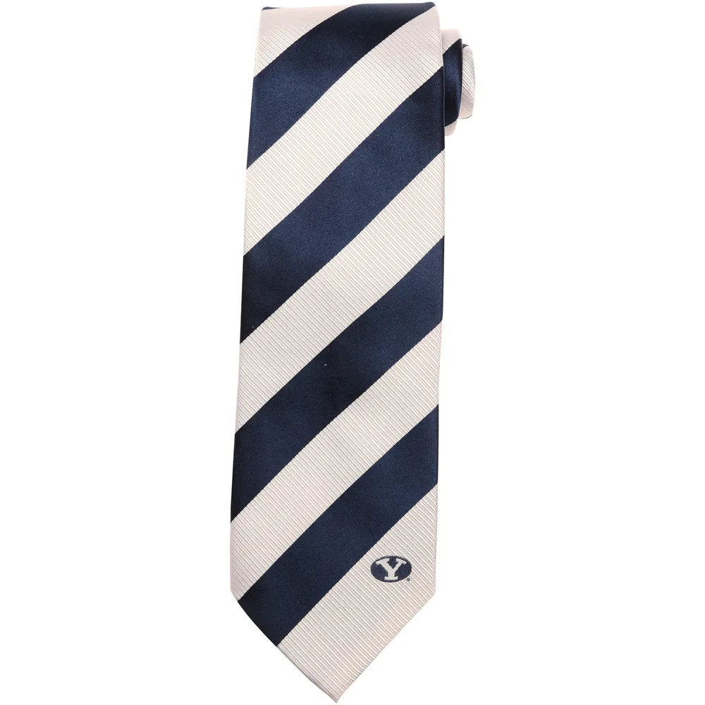 BYU Cougars Regiment Woven Silk Tie