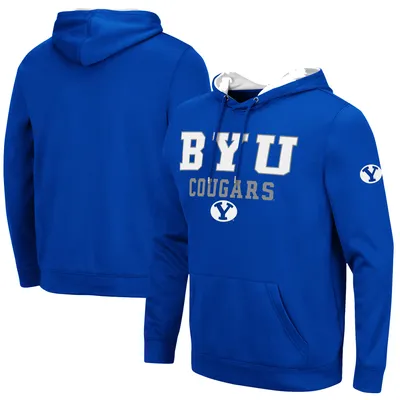 Lids St. Louis Blues Youth Team Lock Up Pullover Hoodie - Royal