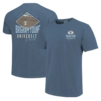 T-shirt Denim BYU Cougars Hyperlocal Comfort Colors pour hommes