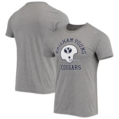 Men's Homefield Gray BYU Cougars Vintage Football T-Shirt