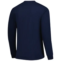 Men's Navy BYU Cougars Logo Long Sleeve T-Shirt