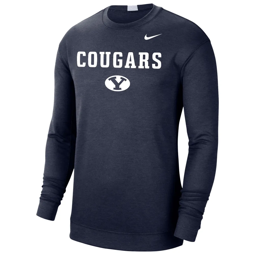 BCS BYU NAVY FA21 SPOTLIGHT HOMMES ML TOP TEEMENL-S