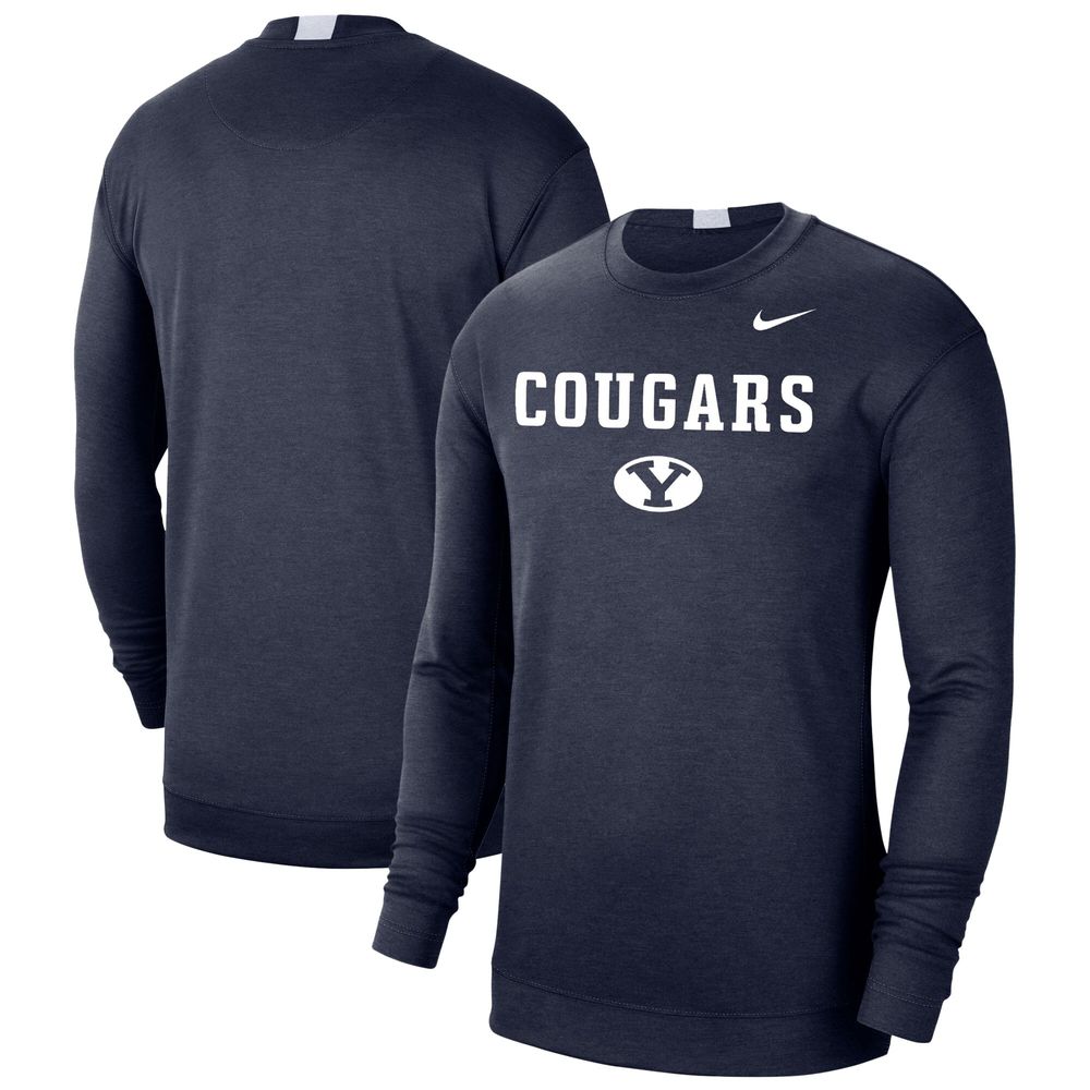 Men's Nike Navy BYU Cougars Spotlight Long Sleeve T-Shirt