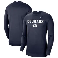 BCS BYU NAVY FA21 SPOTLIGHT HOMMES ML TOP TEEMENL-S