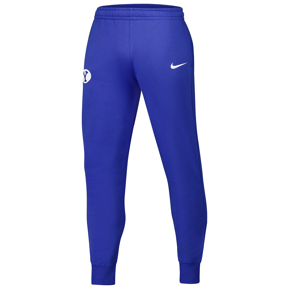 Men's Nike Royal BYU Cougars Club Fleece Pants