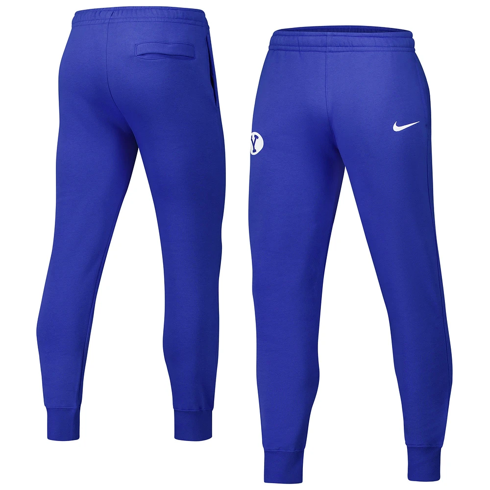 Men's Nike Royal BYU Cougars Club Fleece Pants