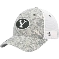 Casquette de camionneur Zephyr Camo/White BYU Cougars OHT Military Appreciation Ranger 2 pour homme