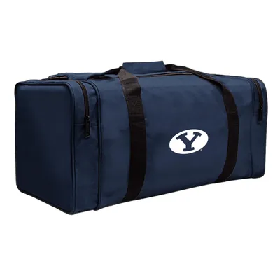 BYU Cougars Gear Pack Square Duffel Bag - Navy