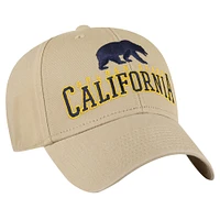 Men's '47 Khaki Cal Bears Powell MVP Adjustable Hat