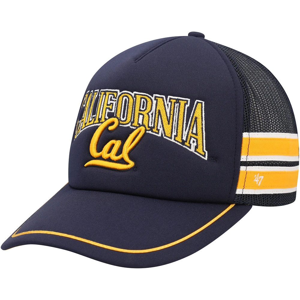 Men's '47 Navy Cal Bears Sideband Trucker Adjustable Hat