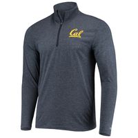 Men's Champion Heathered Navy Cal Bears Field Day Team Quarter-Zip Jacket