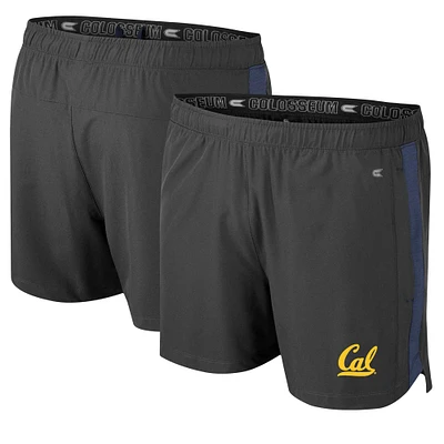 Men's Colosseum Charcoal Cal Bears Langmore Shorts