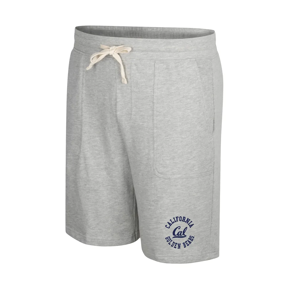 Colosseum Heather Grey Cal Bears Love To Hear This Terry Short pour homme