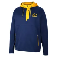 Sweat à capuche Colosseum Navy Cal Bears Luge 3.0 pour homme