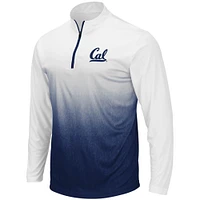 Men's Colosseum Navy Cal Bears Magic Team Logo Quarter-Zip Jacket