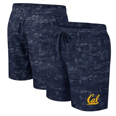 Short de bain Colosseum bleu marine Cal Bears Ozark pour hommes