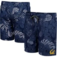 Men's Colosseum Navy Cal Bears The Dude Swim Shorts