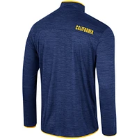 Coupe-vent Colosseum Navy Cal Bears Wright à quart de zip pour hommes