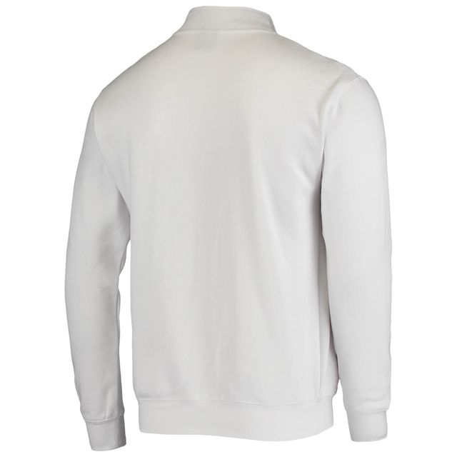 Colosseum White Cal Bears Tortugas Logo Quarter-Zip Veste pour homme