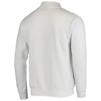 Men's Colosseum White Cal Bears Tortugas Logo Quarter-Zip Jacket