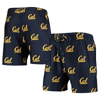 Concepts Sport Cal Bears Flagship Allover Print Jam Short Homme Bleu Marine