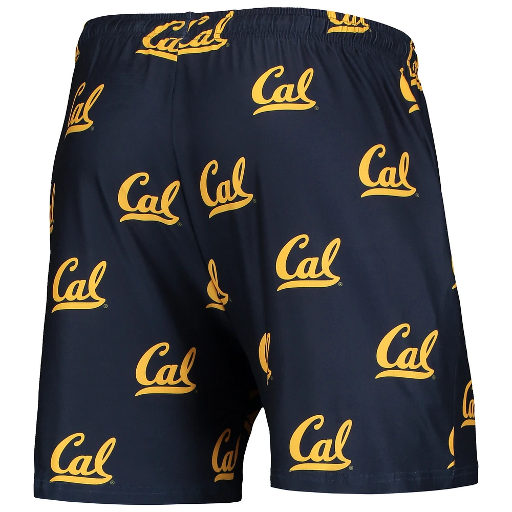 Concepts Sport Cal Bears Flagship Allover Print Jam Short Homme Bleu Marine