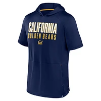 Men's Fanatics  Navy Cal Bears Core Read Hoodie T-Shirt