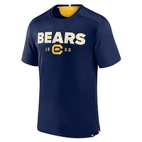 T-shirt Fanatics Navy Cal Bears Defender Rush pour hommes