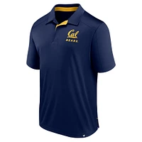 Men's Fanatics Navy Cal Bears Fundamental Defender Polo