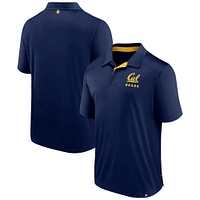 Men's Fanatics Navy Cal Bears Fundamental Defender Polo