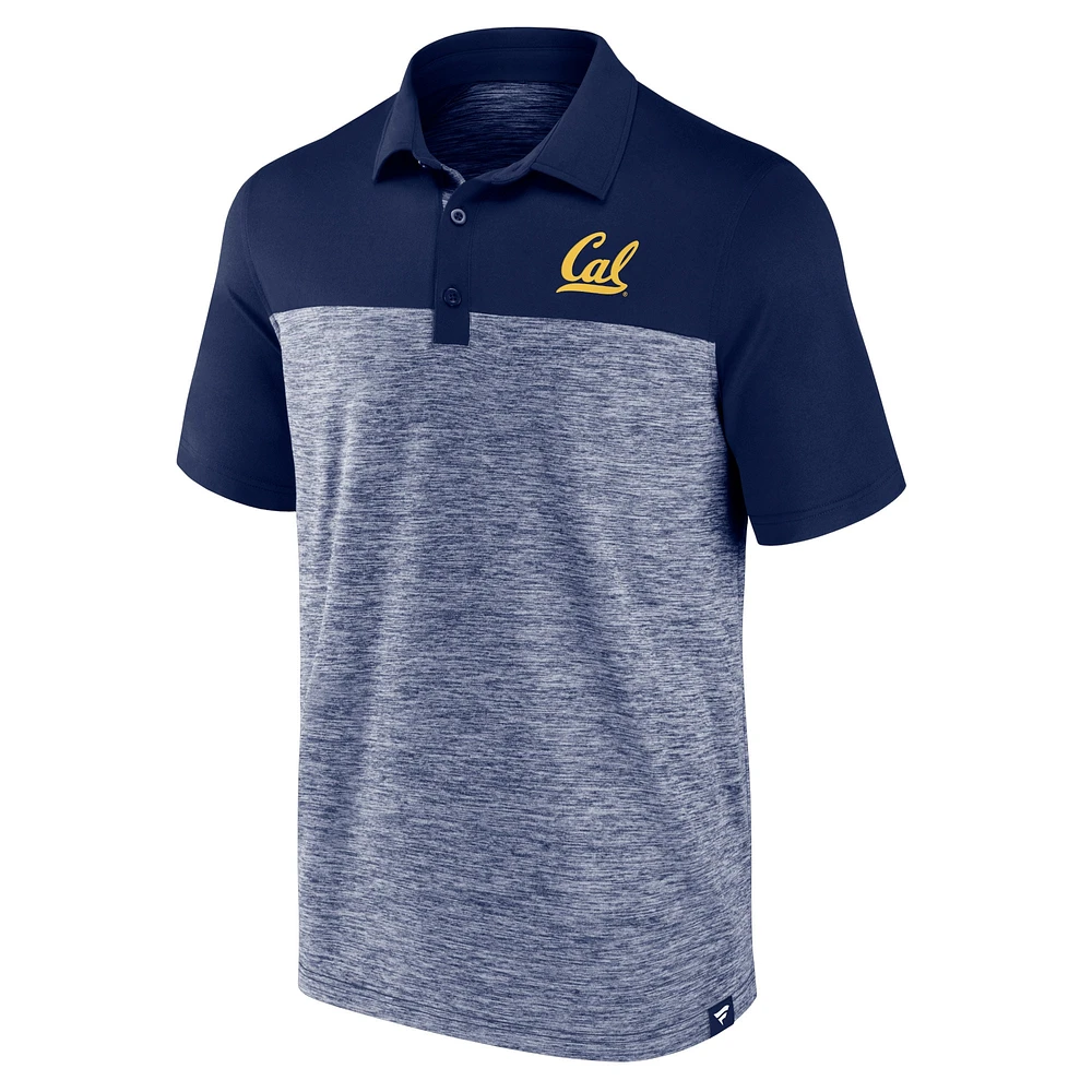 Men's Fanatics Navy Cal Bears Omni Polo