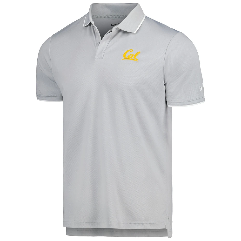 Men's Nike Silver Cal Bears Performance Polo