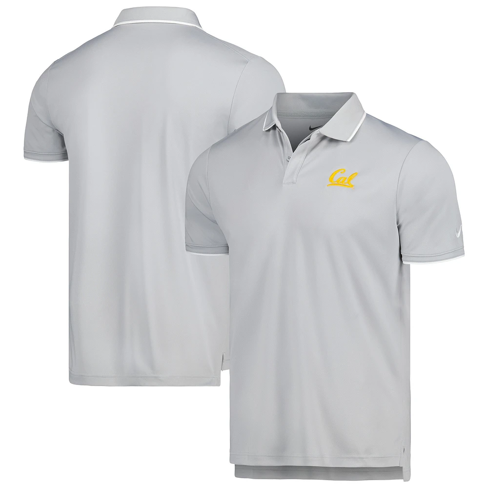 Men's Nike Silver Cal Bears Performance Polo