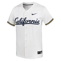 Maillot de baseball réplique Nike Cal Bears blanc pour homme