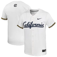 Maillot de baseball réplique Nike Cal Bears blanc pour homme