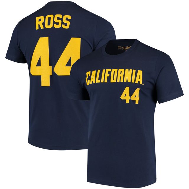 T-shirt avec nom et numéro de baseball pour hommes la marque rétro originale Tyson Ross Navy Cal Bears