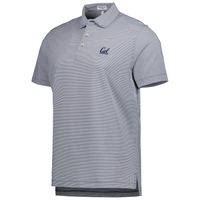 Men's Peter Millar Navy Cal Bears Jubilee Striped Performance Jersey Polo