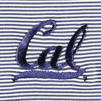 Men's Peter Millar Navy Cal Bears Jubilee Striped Performance Jersey Polo