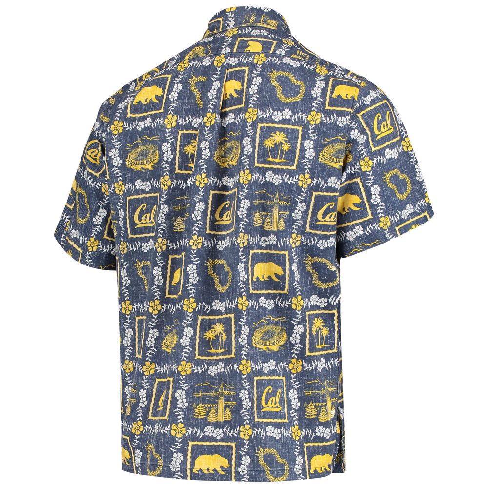 Men's Reyn Spooner Navy Cal Bears Classic Button-Down Shirt