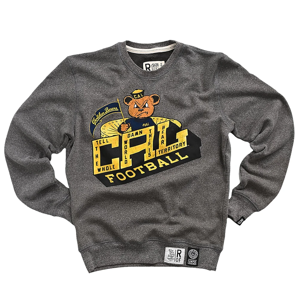 Sweat-shirt de football gris CAL Golden Bears V167747 - SWTMENCRW
