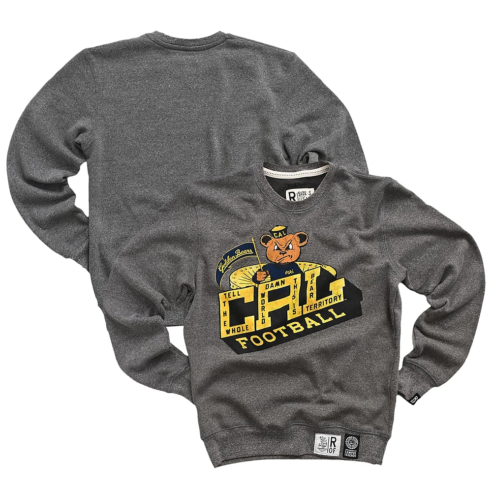 Sweat-shirt de football gris CAL Golden Bears V167747 - SWTMENCRW
