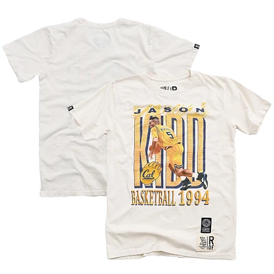 Men's Roots of Fight Jason Kidd White Cal Bears 1994 Graphic T-Shirt