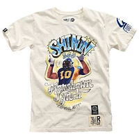 Men's Roots of Fight Marshawn Lynch White Cal Bears Shinin' 365 T-Shirt