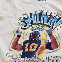 Men's Roots of Fight Marshawn Lynch White Cal Bears Shinin' 365 T-Shirt