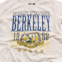 Men's Roots of Fight White Cal Bears 1868 Berkeley T-Shirt