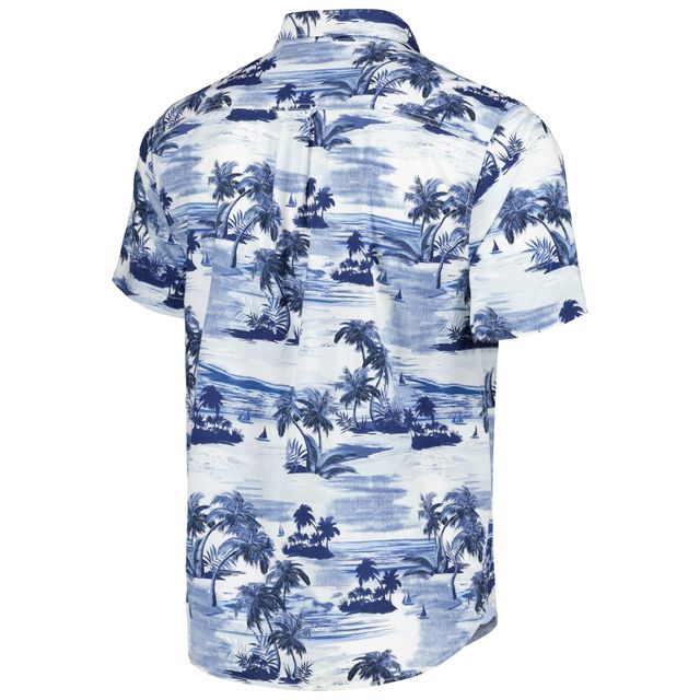 Chemise boutonnée Tommy Bahama Navy Cal Bears Tropical Horizons pour homme